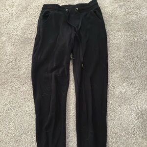 Black joggers